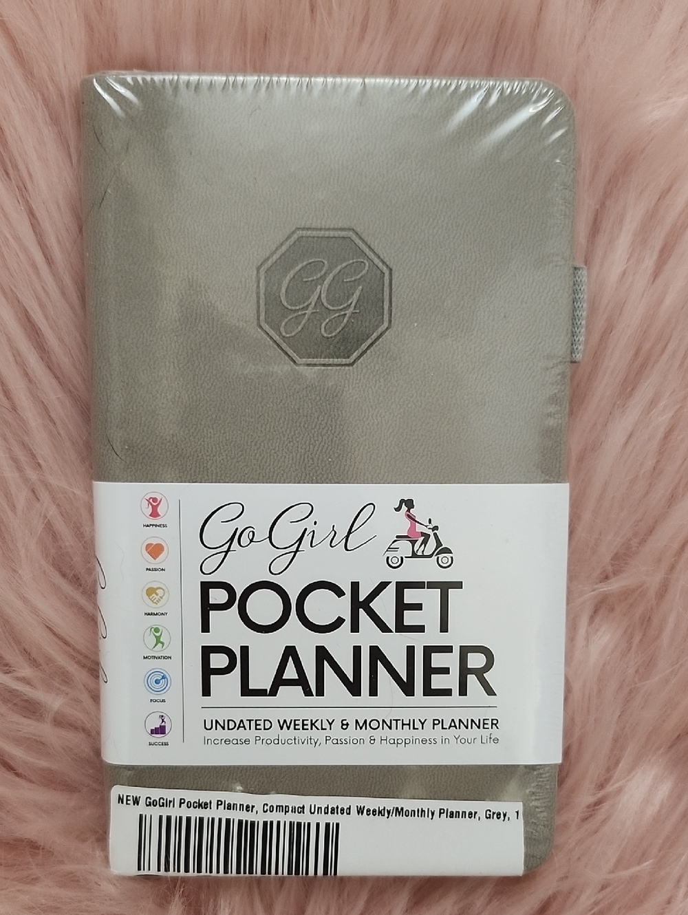 Brand New GO GIRL POCKET PLANNER UNDATED WEEKLY & MONTHLY PLANNER
